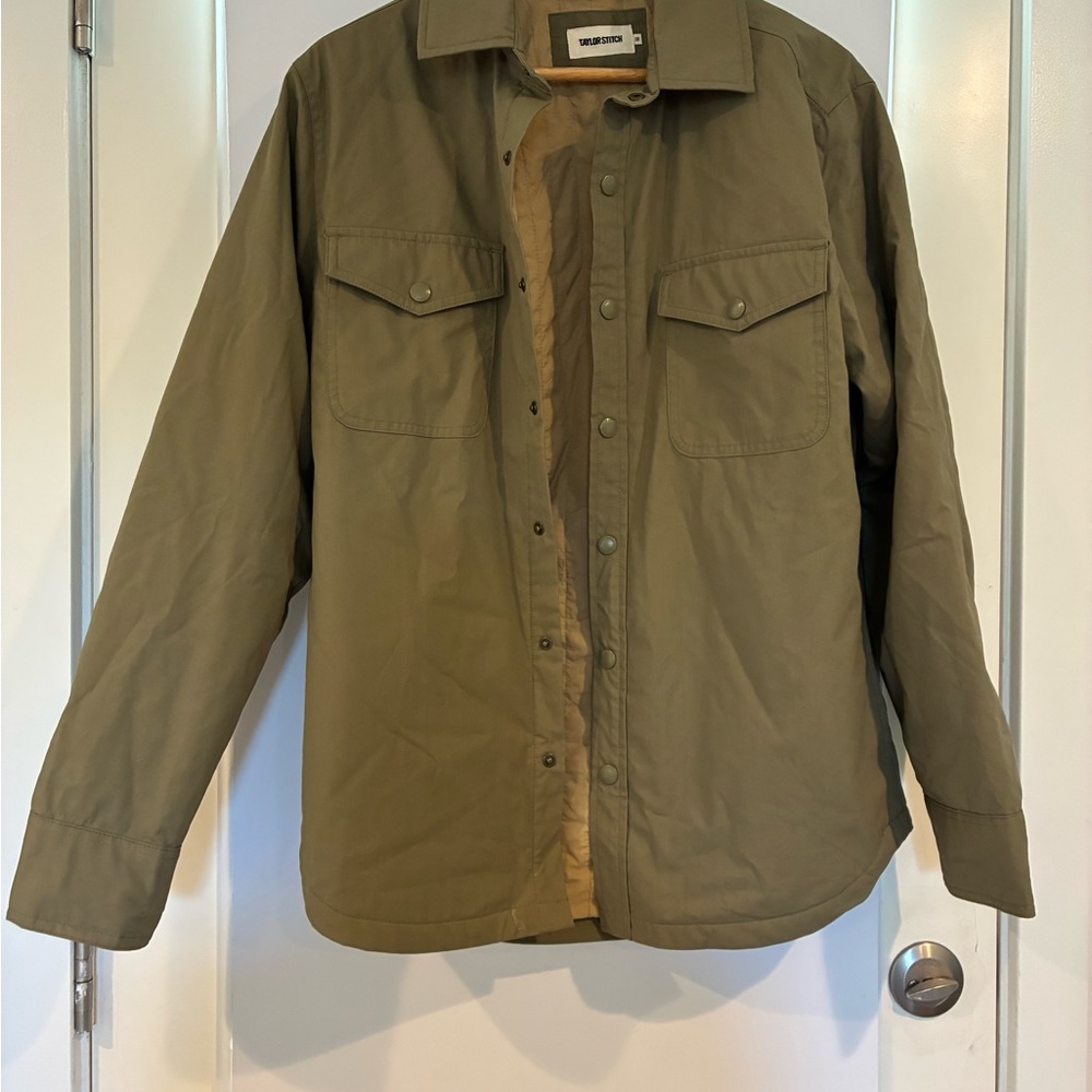 Taylor Stitch - The Line Maritime Shirt Jacket in Olive - Size S